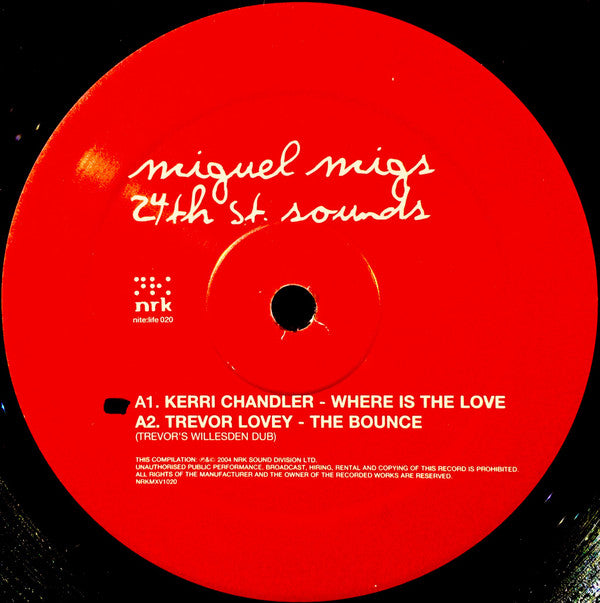 Miguel Migs : 24th St. Sounds (2x12", Comp)