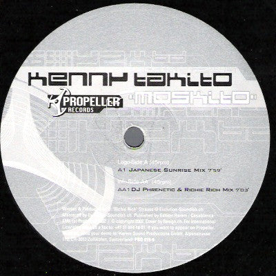 Kenny Takito : Moskito (12")