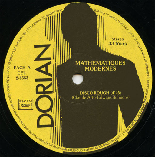 Mathématiques Modernes : Disco - Rough (12", Single)