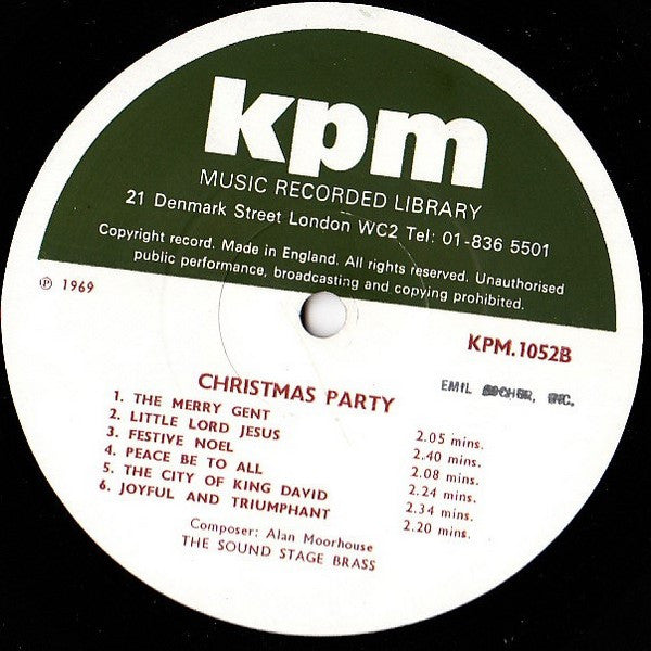 The Sound Stage Brass : Christmas Party (LP)