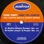 Todd Terry Feat. Martha Wash & Jocelyn Brown : Keep On Jumpin' (12", Single)