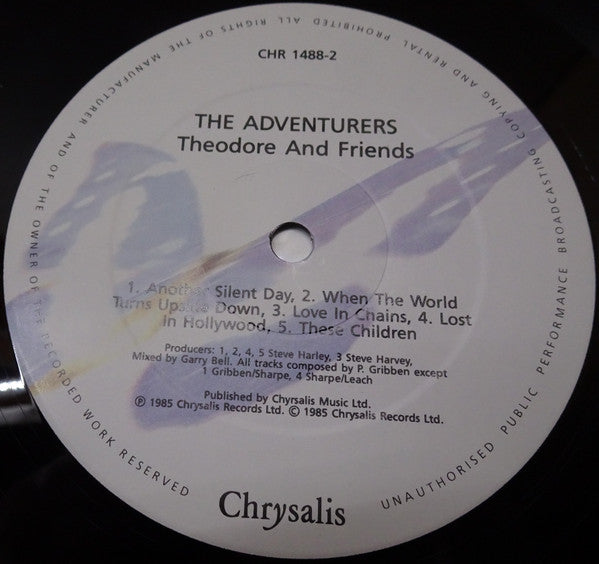 The Adventures : Theodore And Friends (LP, Album)