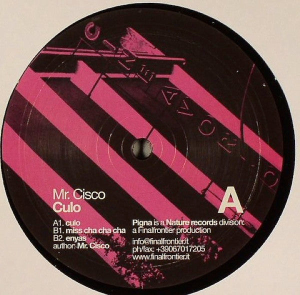 Mr. Cisco : Culo (12")