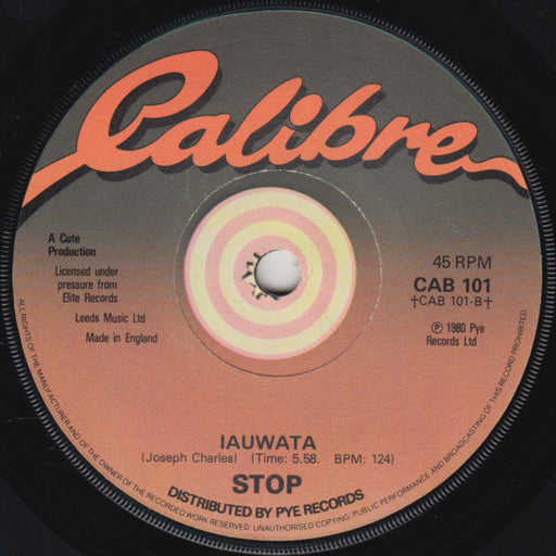 Stop (10) : I Can Feel It (7")