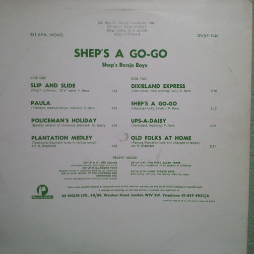 Shep's Banjo Boys* : Shep’s A Go-Go (LP)