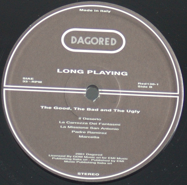 Ennio Morricone : The Good, The Bad And The Ugly (Original Motion Picture Soundtrack) (2xLP, Album, RE, 180)