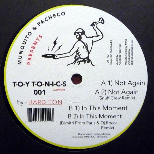 Hard Ton (2) : Not Again E.P. (12", EP)