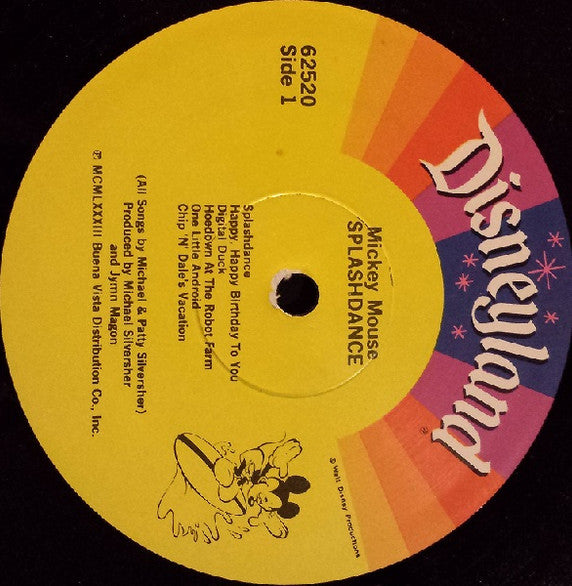 Mickey Mouse (2) : Splashdance (LP, Album)