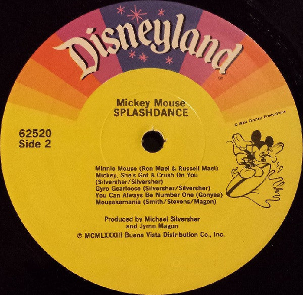 Mickey Mouse (2) : Splashdance (LP, Album)