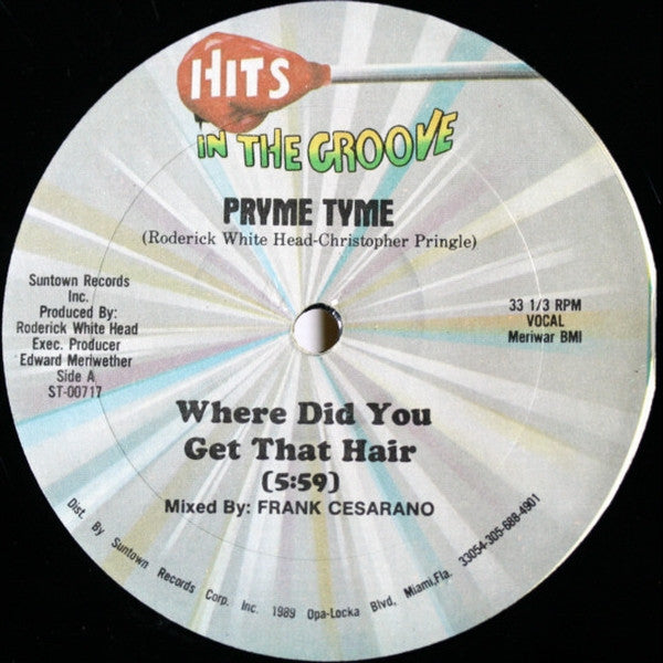 Prime Time : Where Did You Get That Hair (12")