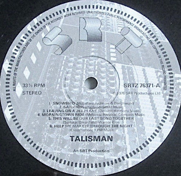 Talisman (12) : Sing Me (LP, Album)
