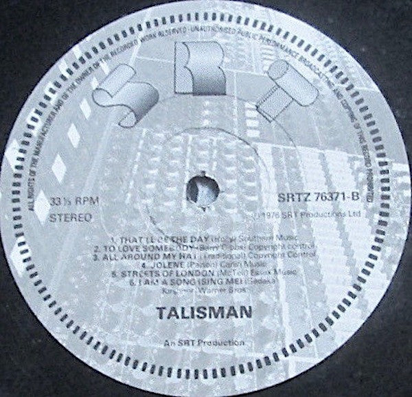 Talisman (12) : Sing Me (LP, Album)