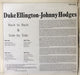 Duke Ellington And Johnny Hodges : Back To Back & Side By Side (2xLP, Comp, Mono)