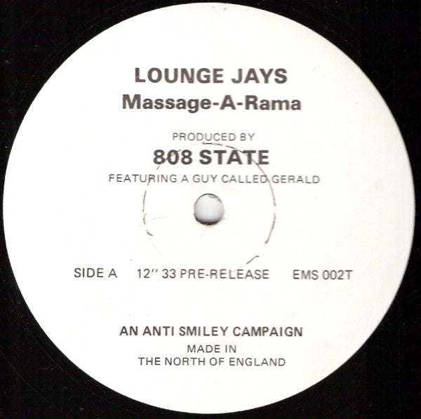 Lounge Jays : Massage A Rama (12", Promo)