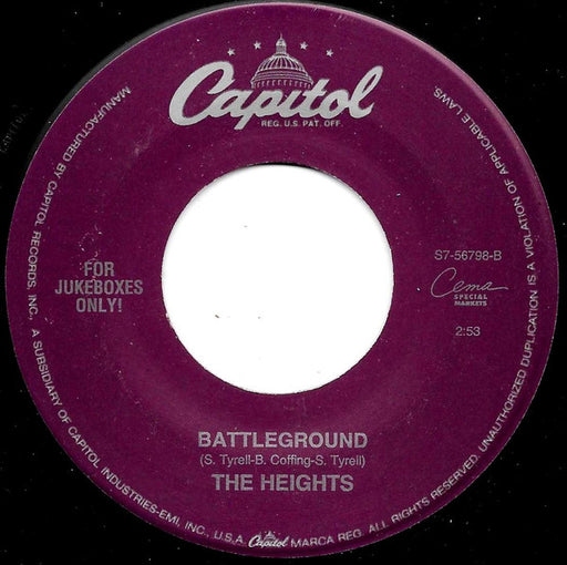 The Heights : I'm Still On Your Side (7", Jukebox)