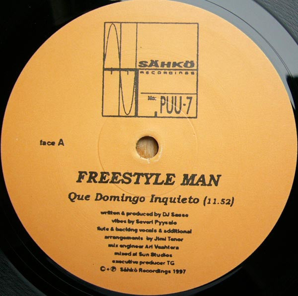 Freestyle Man : Que Domingo Inquieto (12")