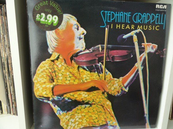 Stephane Grappelli* : I Hear Music (LP, Album, RE)