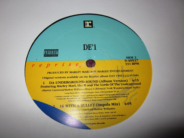 De' 1 : 16 With A Bullet (12")
