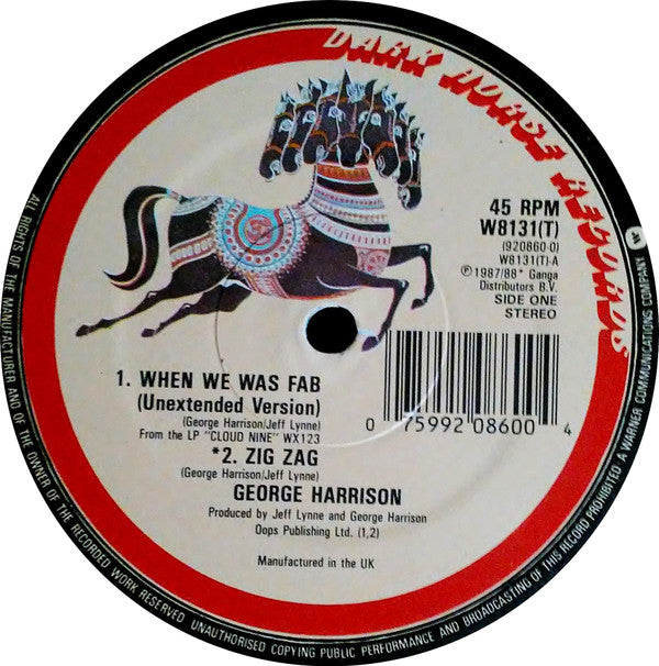 George Harrison : When We Was Fab (12", Single)
