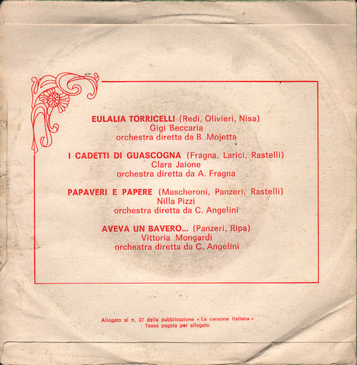 Various : La Canzone Italiana - N° 37 (7", EP)
