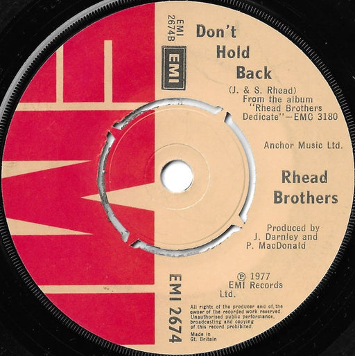 Rhead Brothers : Woman Of Soul (7", Single)