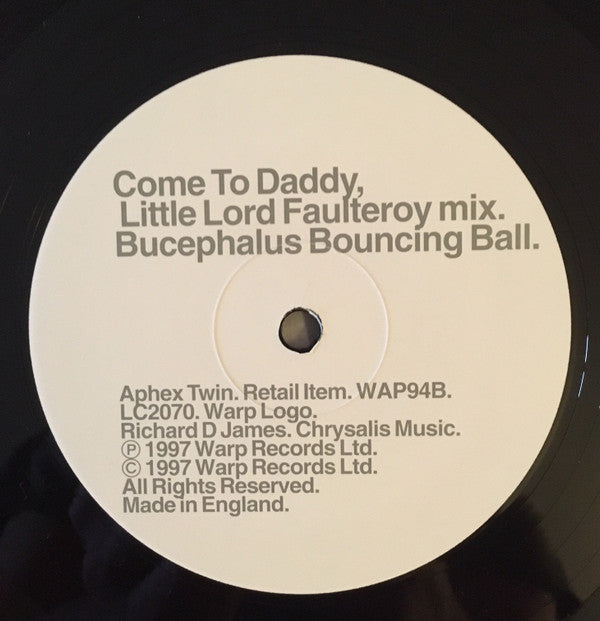 Aphex Twin : Come To Daddy (12", Single)