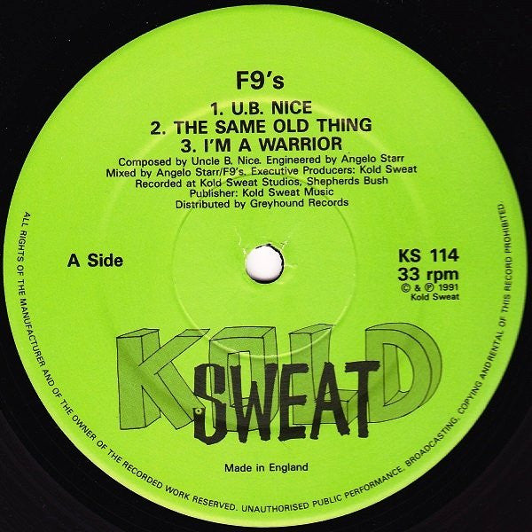F9's : U.B. Nice (12")