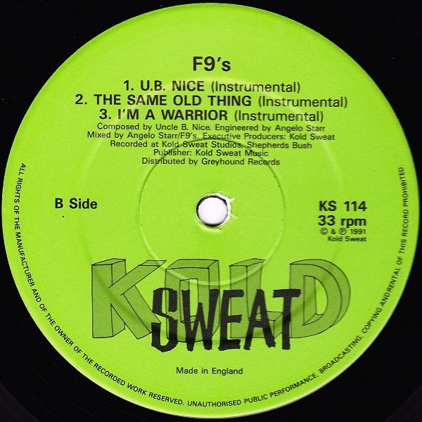 F9's : U.B. Nice (12")
