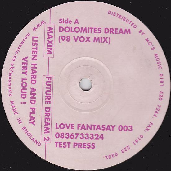 Maxim* : Future Dream 2 (12", TP)