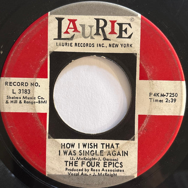 The Four Epics : Dance Jo Anne (7", Single, Mono)