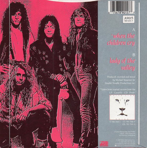 White Lion : When The Children Cry (7", Single)