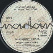 Elvis Costello & The Attractions : Accidents Will Happen (7", Single, Pic)