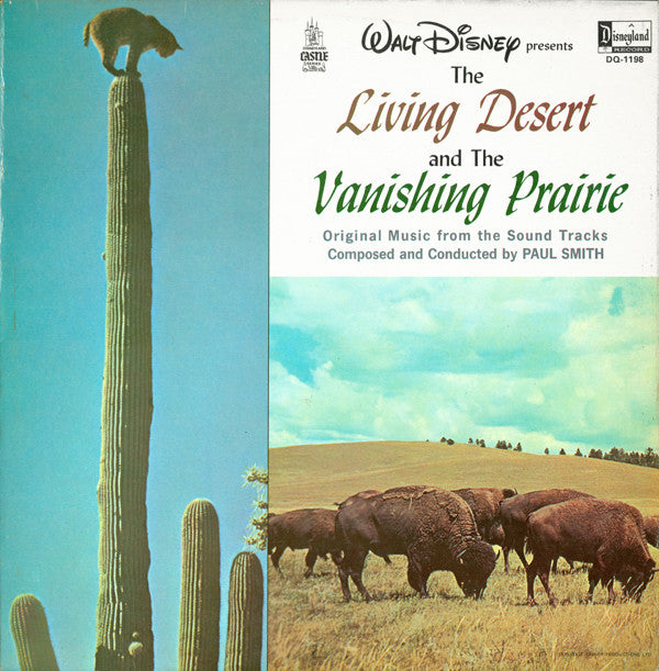 Paul J. Smith : The Living Desert And The Vanishing Prairie (Original Music From The Sound Tracks) (LP)