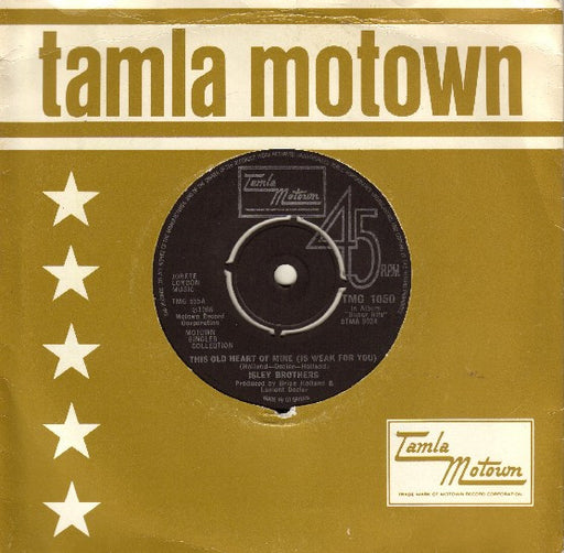 The Isley Brothers : This Old Heart Of Mine (Is Weak For You) / Behind A Painted Smile (7", Single)