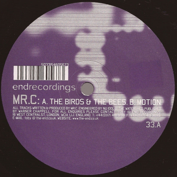 Mr. C : The Birds & The Bees (12")
