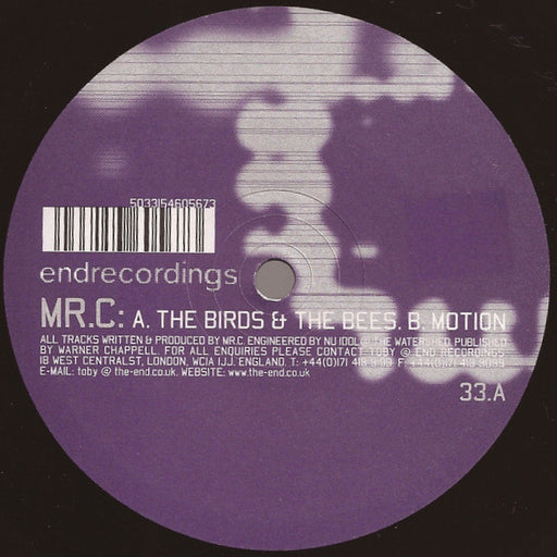 Mr. C : The Birds & The Bees (12")