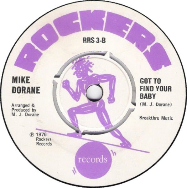 Mike Dorane : Stop In The Name Of Love (7", Single)