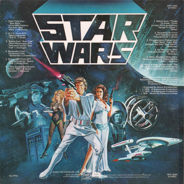 Geoff Love & His Orchestra : Star Wars And Other Space Themes (LP, Album)