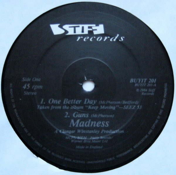 Madness : One Better Day (12")