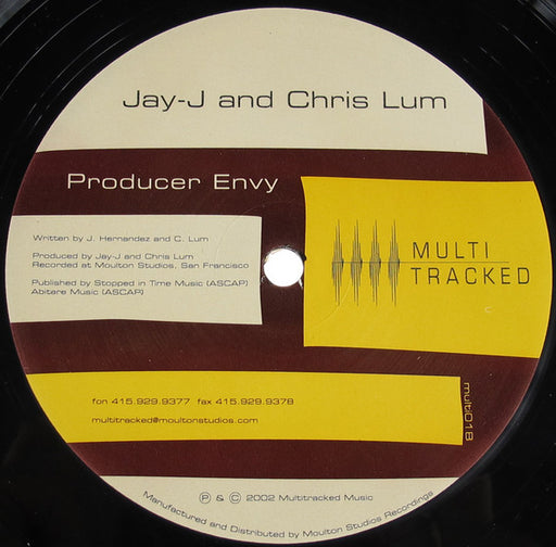 Jay-J & Chris Lum : Freaks Like Us (12")