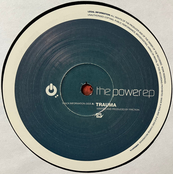 DJ Friction : The Power EP (2x12", EP)