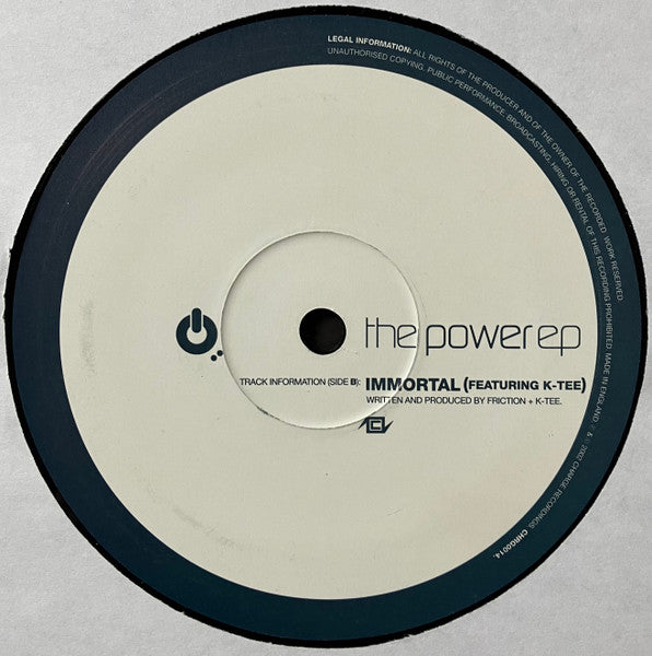 DJ Friction : The Power EP (2x12", EP)