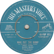 Barry Mann : Who Put The Bomp (7", Single)