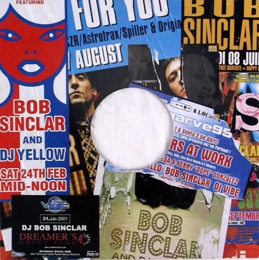 Bob Sinclar : World Of Love Vs Sexy Dancer (12")