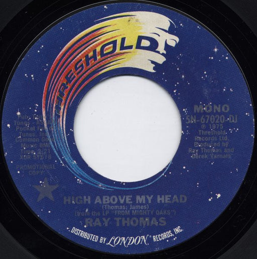 Ray Thomas : High Above My Head (7", Mono, Promo)