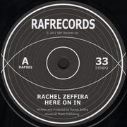 Rachel Zeffira : Here On In (7", Single)