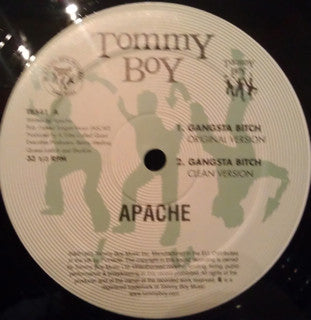 Apache : Gangsta Bitch / Apache Ain't Shit (12", RE)