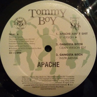 Apache : Gangsta Bitch / Apache Ain't Shit (12", RE)