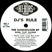 DJ's Rule : The Dancefloor EP (12", EP)