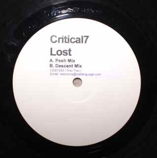 Critical 7 : Lost (Disc Two) (12", W/Lbl, Sti)